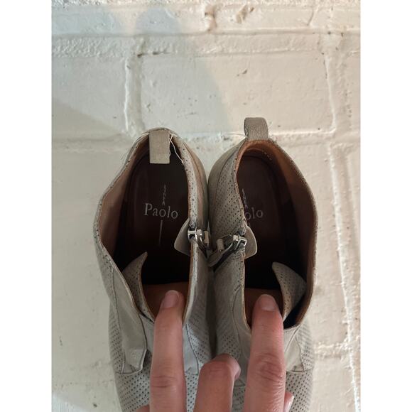 Linea Paolo Wedge Sneaker Felicia Platform Womens Grey Size 7.5 Casual Comfort - Picture 3 of 5